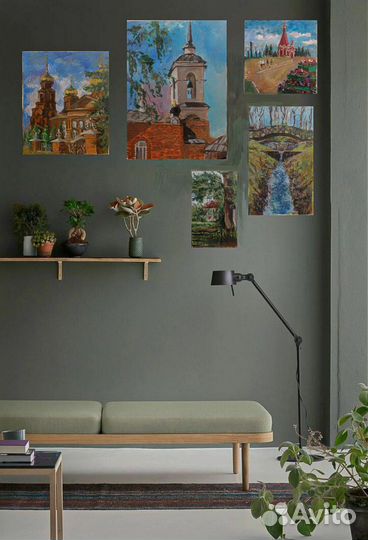 Этюды на двп