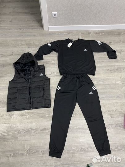 Спортивный костюм + жилетка