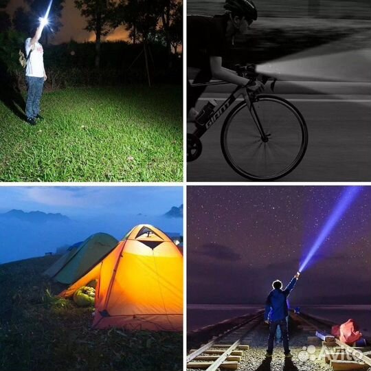 Фонарь ручной Multifunctional swat Flashlight