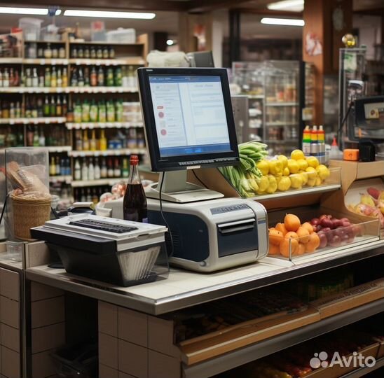 Касса для магазина готовый комплект под ключ