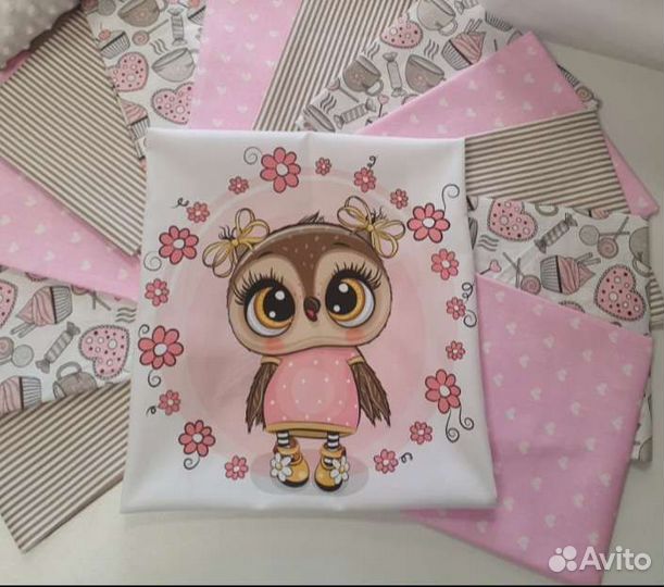 Бортики, подушки для кроватки