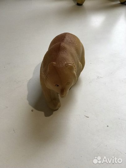 Медведь игрушка СССР пластмасса 50 ые годы