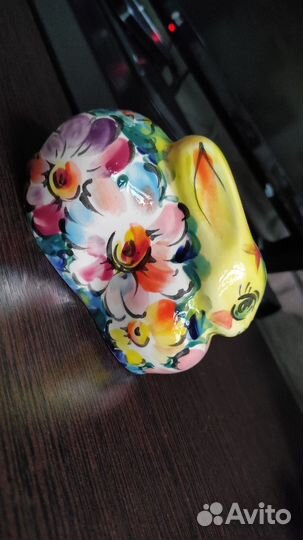 Кролик пасхальный Turov керамика