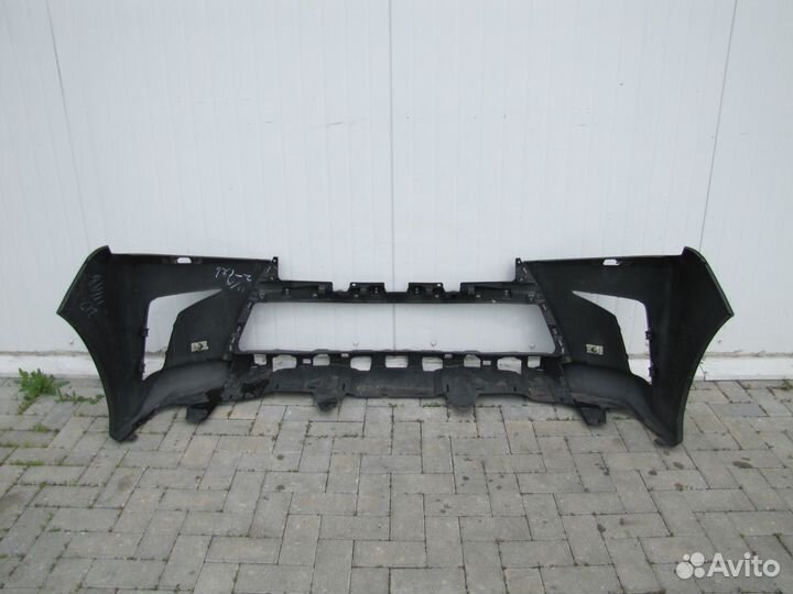 Lexus LX570 LX450d бампер передний черный 2015+