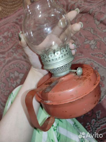 Советская лампа керосиновая