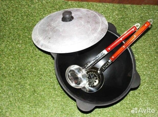 Казан чугунный
