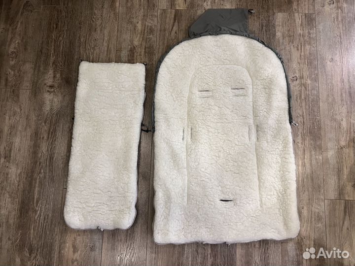 Конверт на коляску зимний