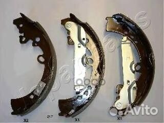 GF-217AF Колодки торм.бар.toyota hilux 05- с ры