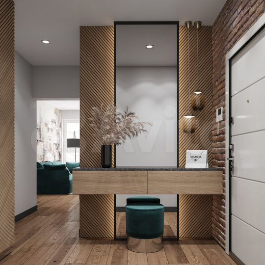 2-к. квартира, 55,8 м², 7/18 эт.