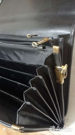 Мужской кожаный портфель новый
