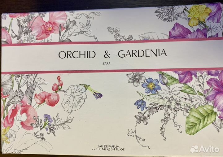 Духи женские парфюм Zara Orchid & Gardenia (новые)