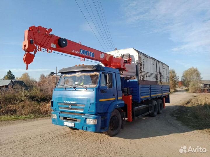 Грузоперевозки, услуги манипулятора