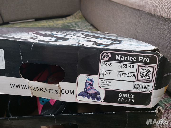 Роликовые коньки детские k2