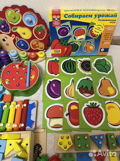 Развивающие игрушки пакетом