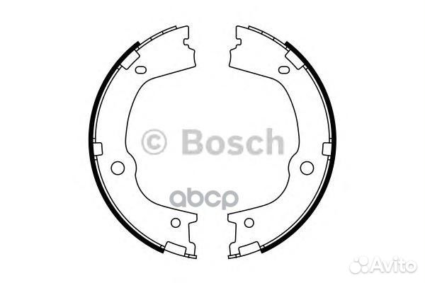 0 986 487 776 Колодки ст.торм.hyundai santa FE