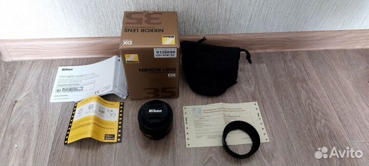 Объектив nikon 35 mm