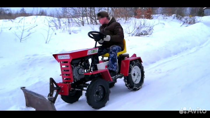Мини трактор агромаш мт110