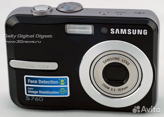 Фотоаппарат цифровой Samsung S760 в идеале