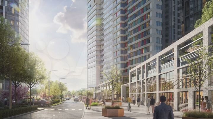 2-к. квартира, 65,5 м², 17/42 эт.