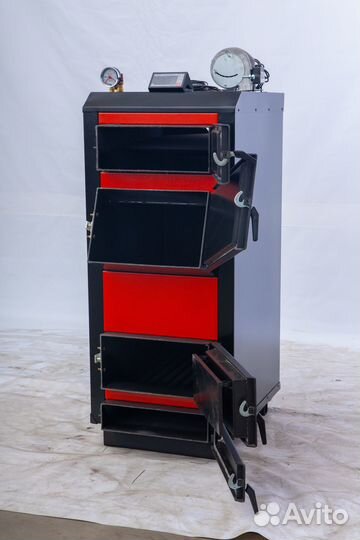 Твердотопливный котел длительного горения