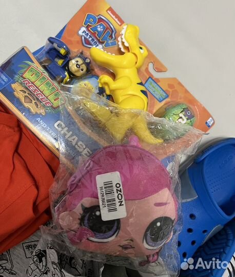 Детские вещи и игрушки пакетом на мальчика