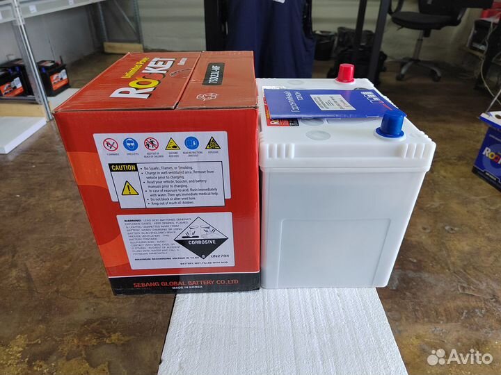 Аккумулятор Rocket MF 65 Ач обр 590 А