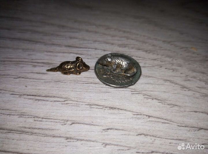 Мыша на монете