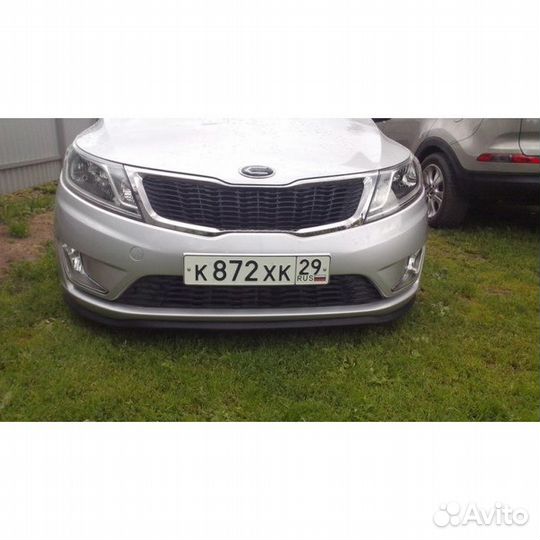 Юбка бампера Kia Rio 3 2011-2017