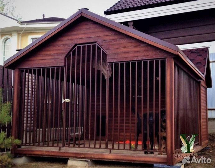 Вольер для собак уличный