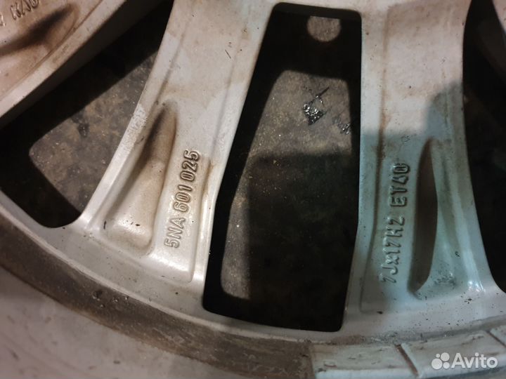 Литые диски r17 5 112 бу