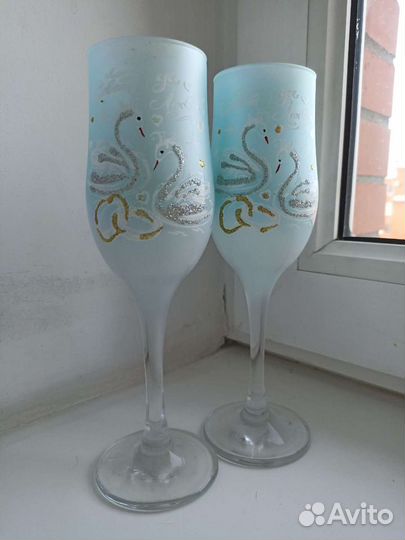 Свадебные бокалы