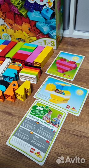 Lego Duplo + пластина