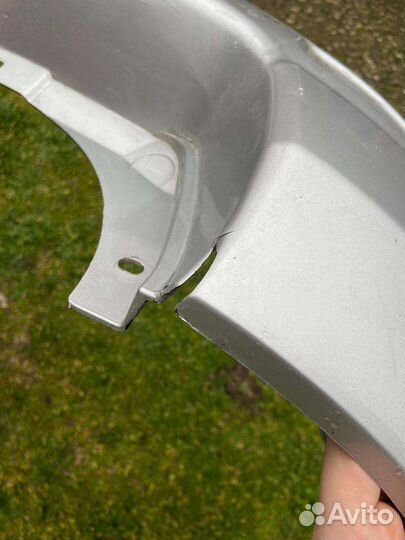 Стальной бампер(задний) Приора. Хорошее состояние