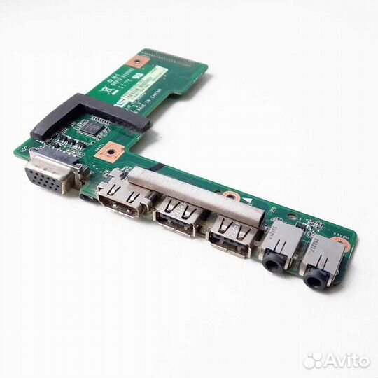 Плата USB Asus K52, A52 (+ hdmi, аудио)