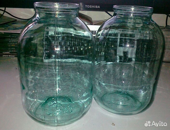 Банки стеклянные 3л-2л-1л разные много чистые