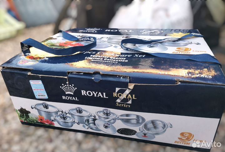 Новый набор кастрюль Royal Z