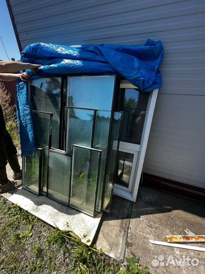 Окна пластиковые бу