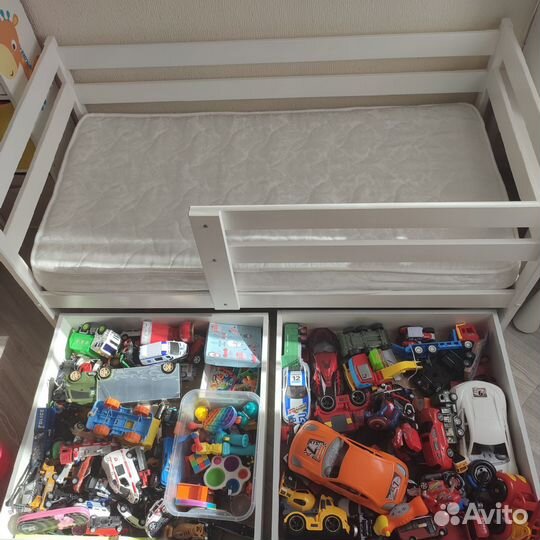 Детская кровать из массива березы 80*160