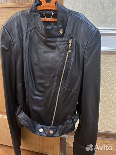 Куртка кожаная