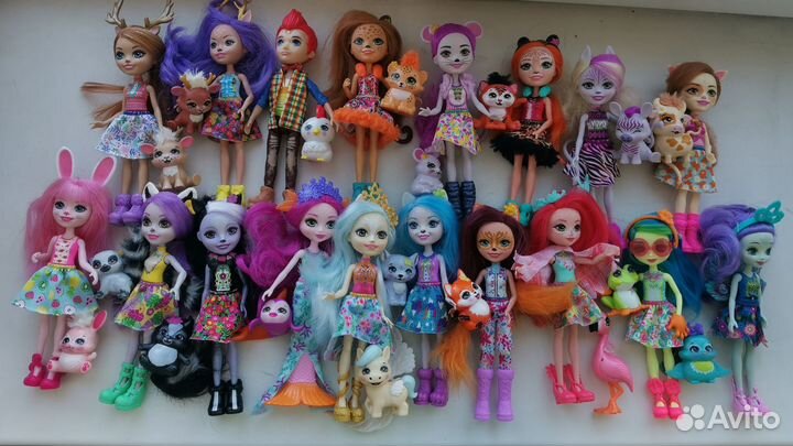 Enchantimals. Красивые куклы с питомцами