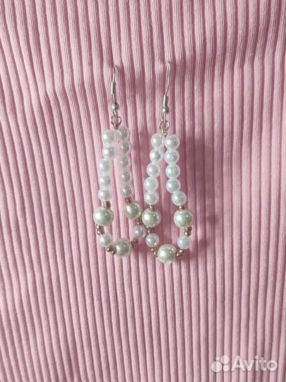 Серьги из бисера