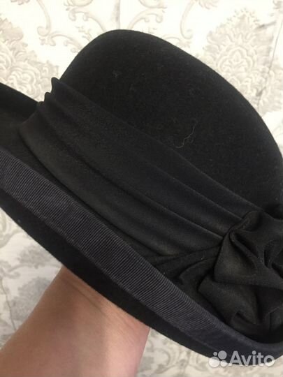 Шляпка женская фетровая