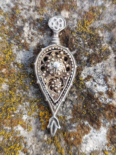 Подвеска серебро Кавказ