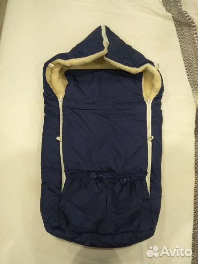 Зимний конверт в коляску