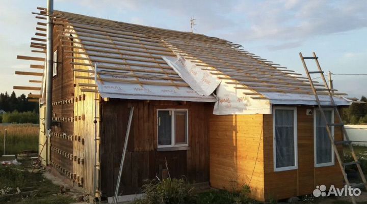 Крыша кровельные работы