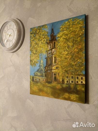 Картина маслом на холсте пейзаж