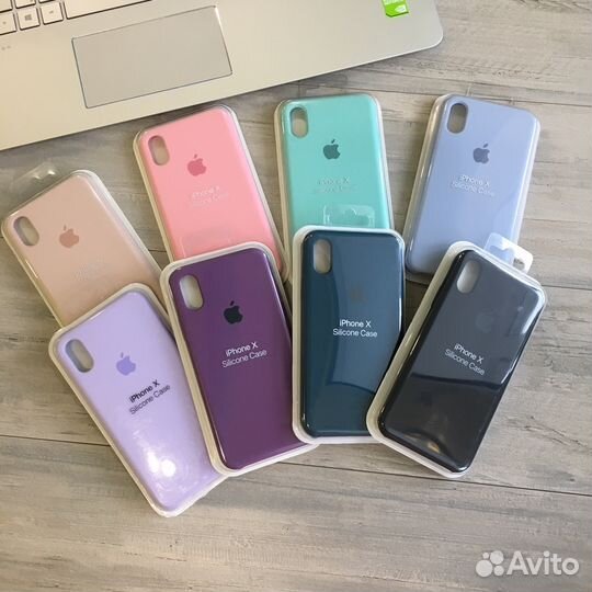 Silicone case на iPhone