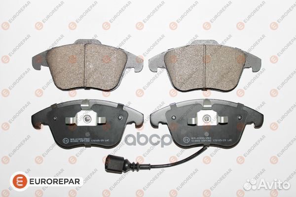 Колодки audi Q3 1.4 tfsi 11 VW tiguan