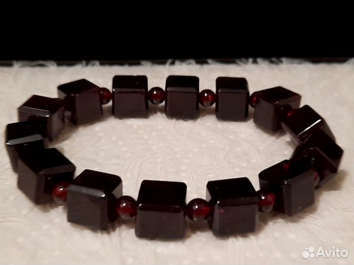 Гранатовый Браслет Гранат Подарок