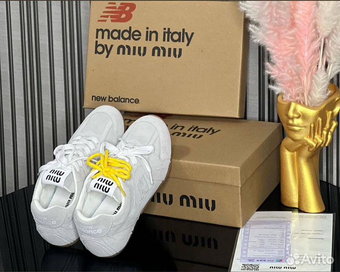 Кроссовки Miu miu